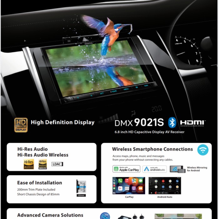 HEAD UNIT KENWOOD DMX-9021S Hi Res