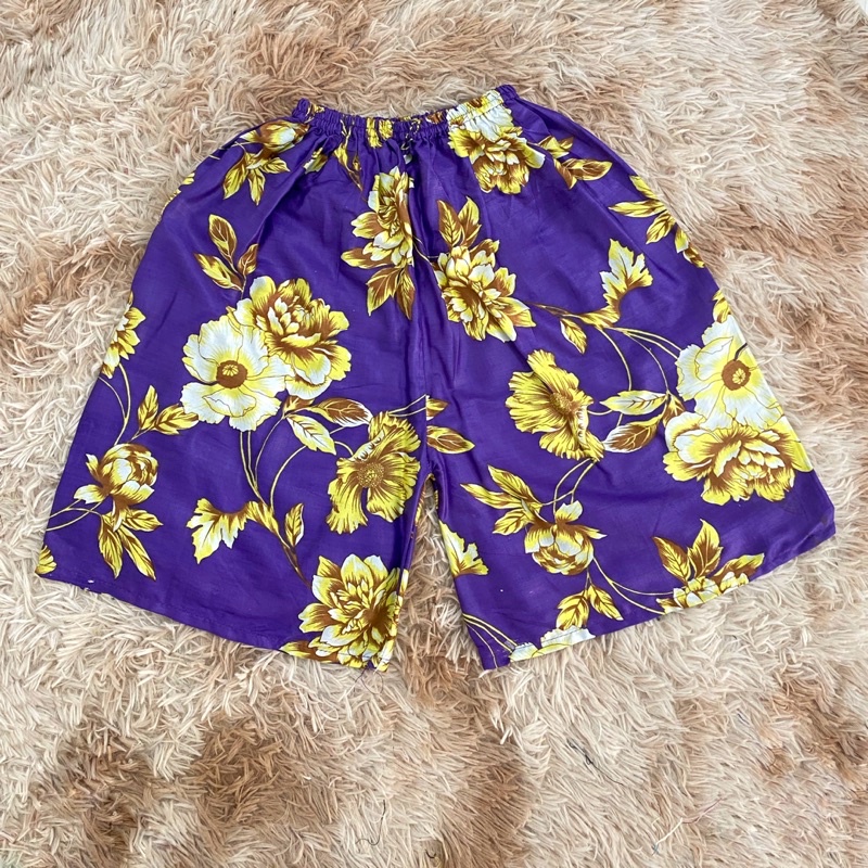 Celana Pendek Santai / Boxer Unisex All Size Pria Wanita