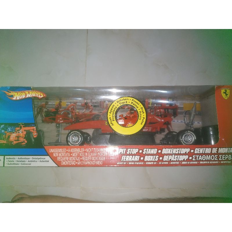 HOT WHEELS F1 FERRARI PIT STOP FELIPE MASSA