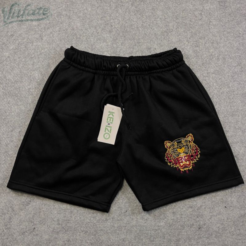 CELANA  SHORTPANTS  KENZO PARIS FULL BORDIR -CELANA PENDEK KENZO PARIS FUUL BORDIR CATTON