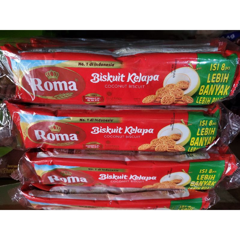 

biskuit roma kelapa biskuit kelapa coconit biscuit isi 10x36gr