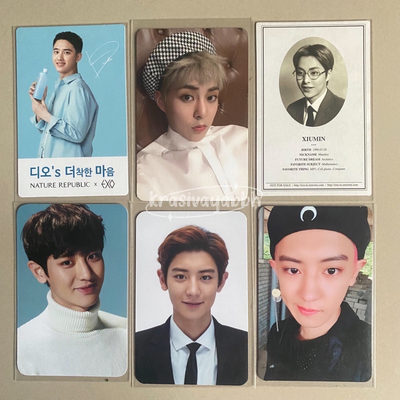 TIHOL TICKET HOLDER CHANYEOL EXO BUNDLE ONLY