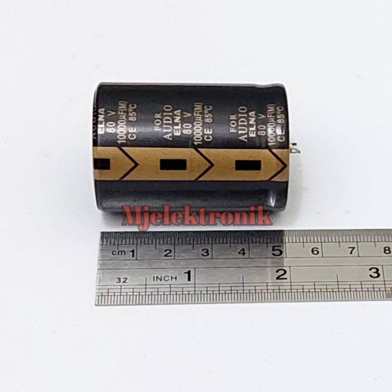 Elco Elko ELNA 10000uF 80V Original elko elna For Audio