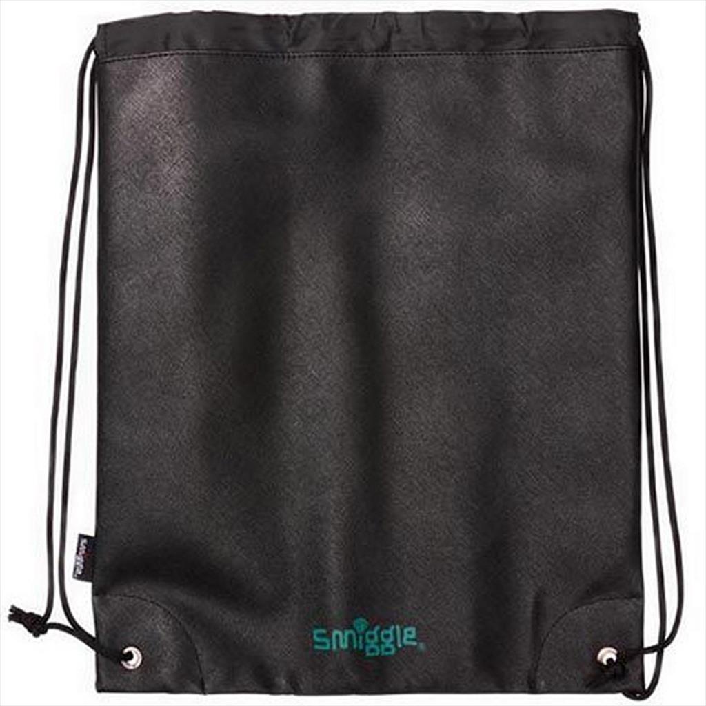 SMIGGLE Bag Drawstring 447375 Mirage Black Tas Anak