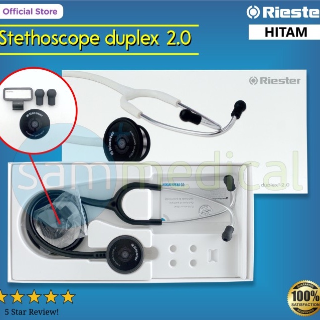 Riester Duplex 2.0 Stethoscope Stetoskop Hitam
