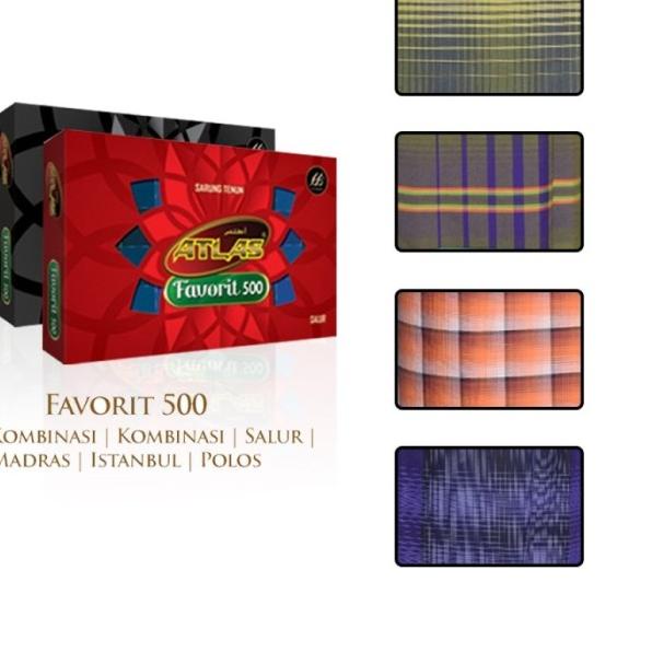 sarung tenun atlas favorit 500 - favorit