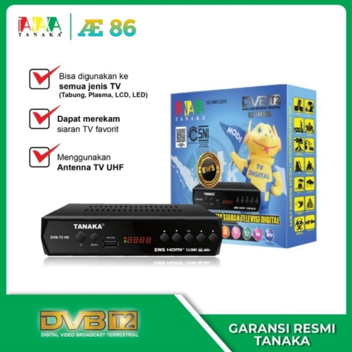 Tv Box Stb Dvb Set Top Box Tanaka T2 New
