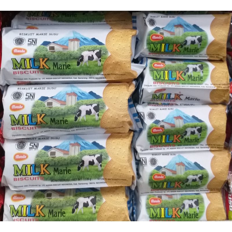 

KZ - monde milk marie biskuit , biskuit marie susu 125g & 225g