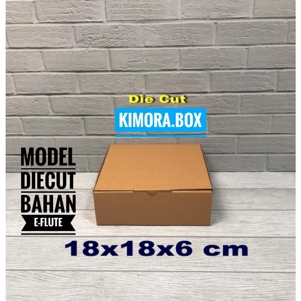 

KARDUS/KARTON/BOX UK.18x18x6 cm.......model kardus pizza