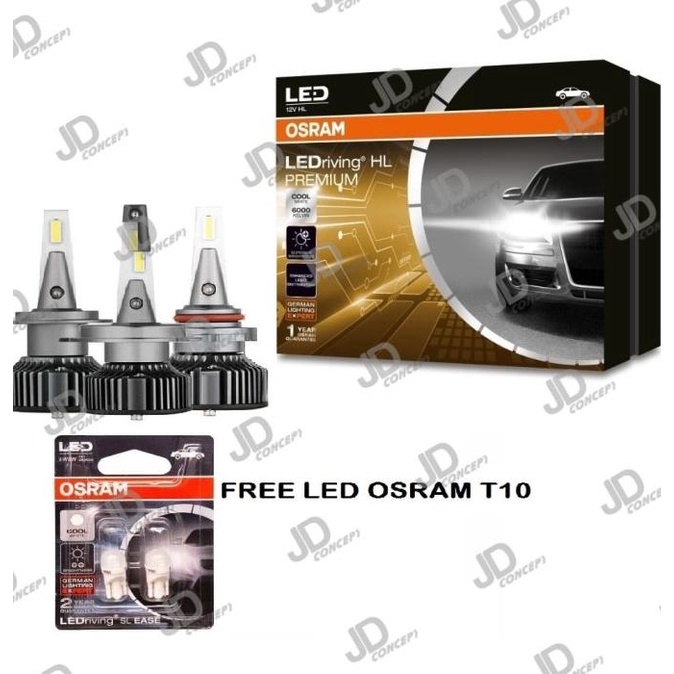 OSRAM - LED HEADLIGHT - PREMIUM - H8 / H11 / H16 - PUTIH 6000K - 25 W