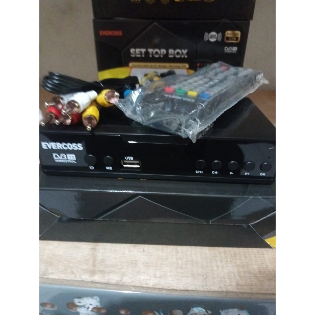 set top box evercoss stb digital tv
