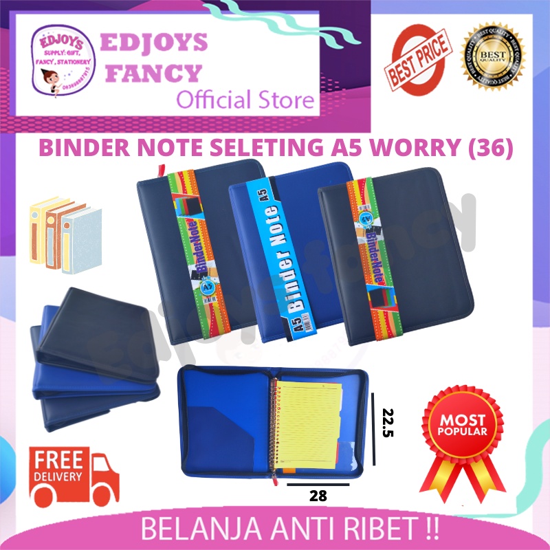 

Edjoys Map binder resleting Buku binder note kuliah A5 B5 aesthetic elegant eksklusif seleting A5 schedule note B5 Saleskit folder R-26
