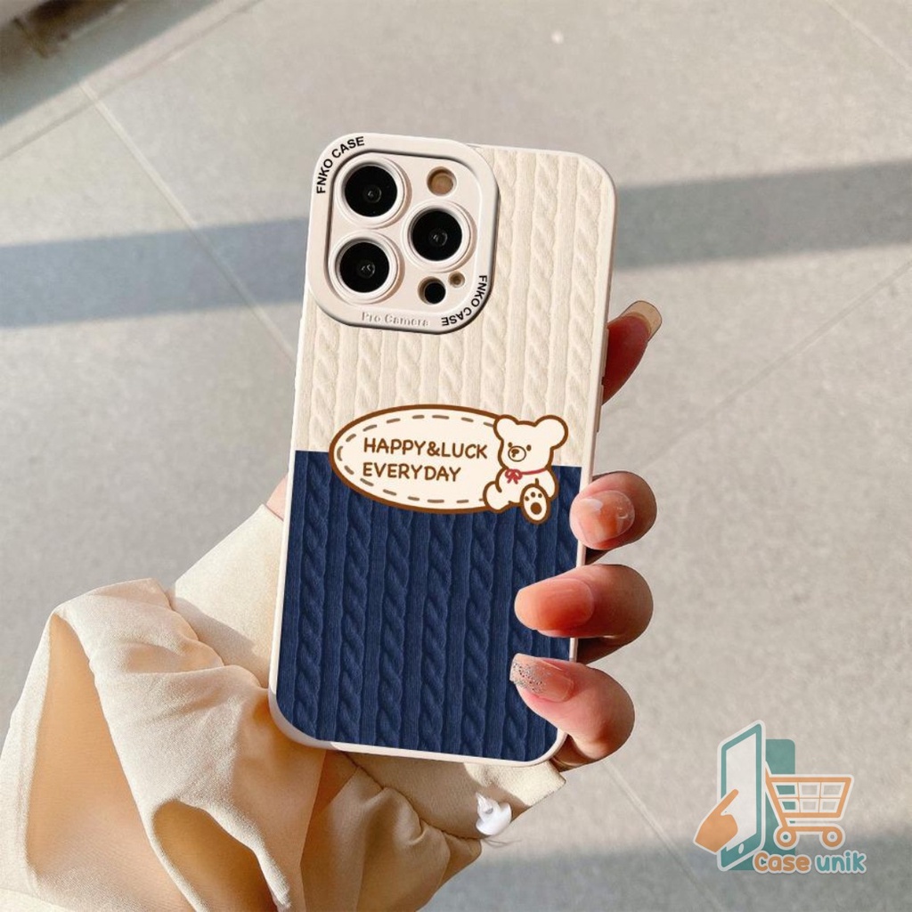 SS115 SOFTCASE MOTIF KARTUN BERUANG IPHONE 6 6S 6+ 7 8 7+ 8+ X XR XS MAX 11 12 13 PRO MAX CS4878