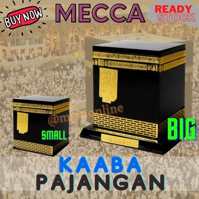 Souvenir mekkah kaaba 6cm Oleh2 negara tanah suci timur tengah