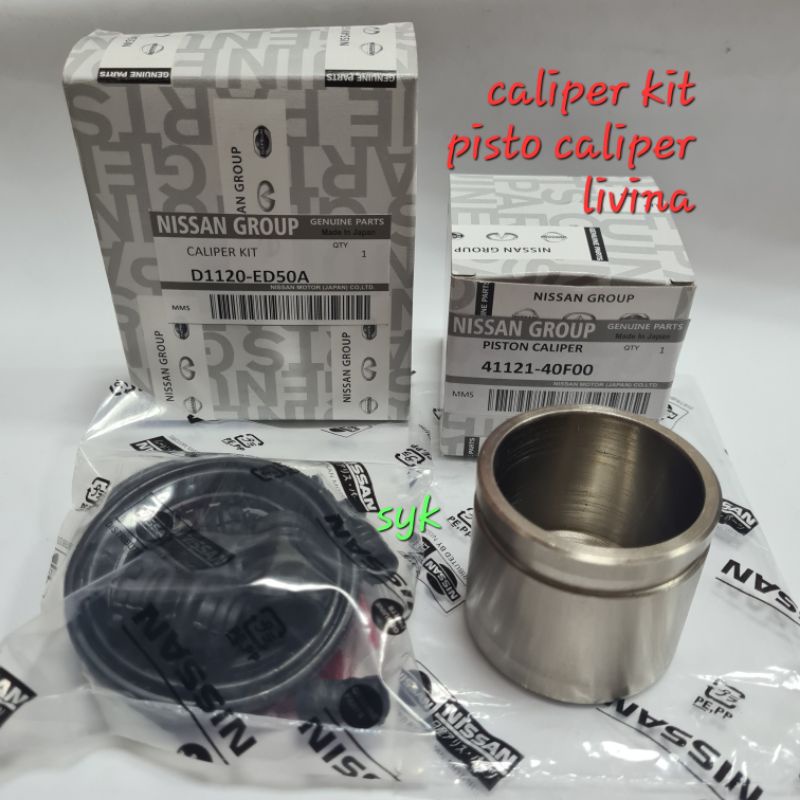 CALIPER KIT + PISTON CALIPER LIVINA