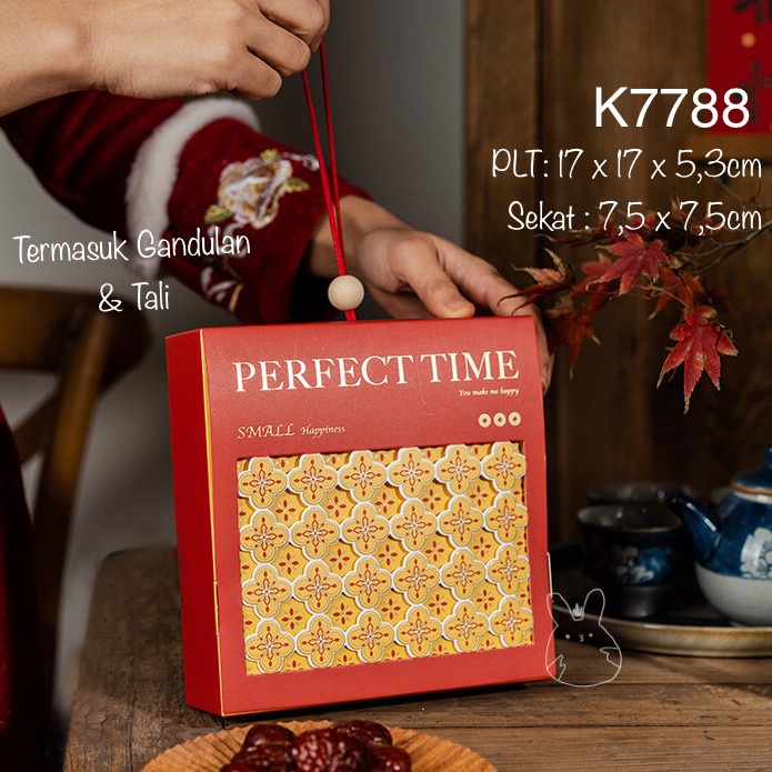 

(5pcs) Kotak Sincia| Mooncake K7788| Dus Imlek| Box Premium| K78