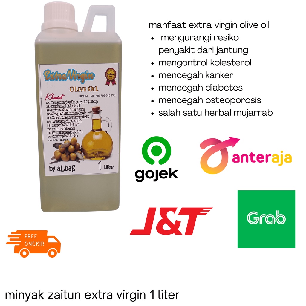 

Minyak Zaitun Extra Virgin 1liter BY aLBas 1 Liter