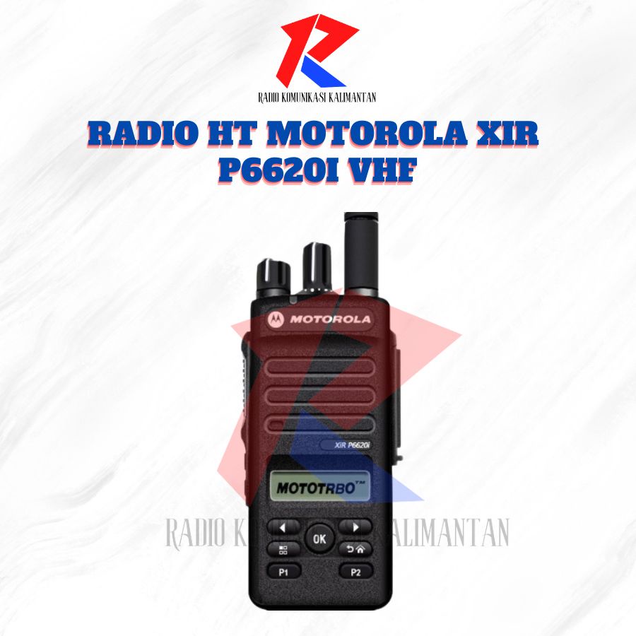 RADIO HT MOTOROLA XIR P6620I VHF