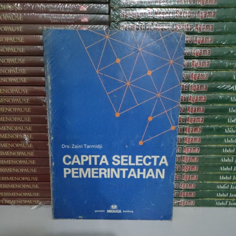 Buku Original - Buku Capita Selecta Pemerintahan