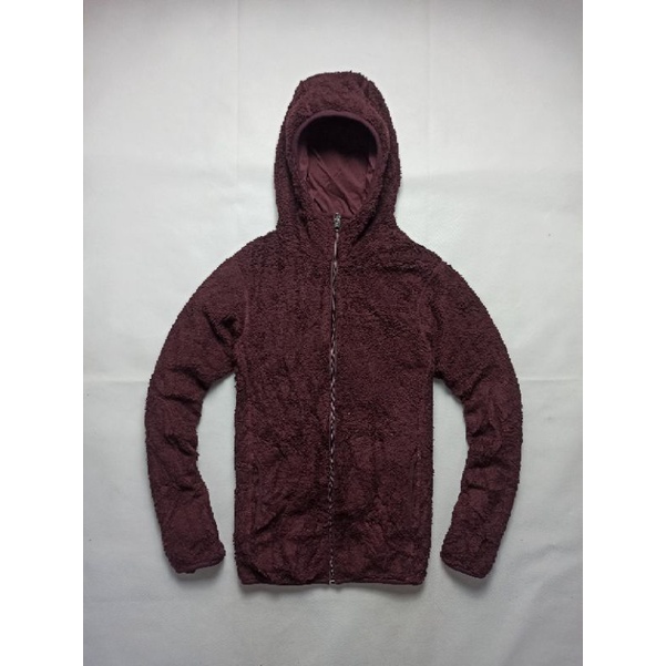 Jaket Second/Preloved/Bekas/Branded Uniqlo Sherpa Reversible Jacket Murah