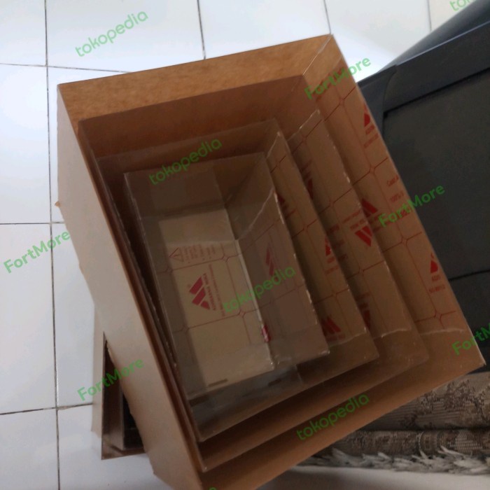 Mahar Kotak Akrilik Seserahan Hantaran Satuan Set