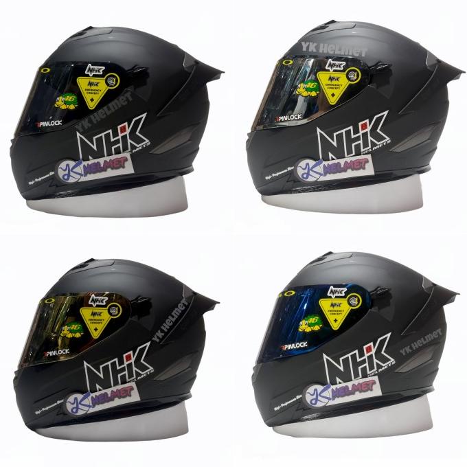 Paket Ganteng HELM NHK RX9 Black Doff