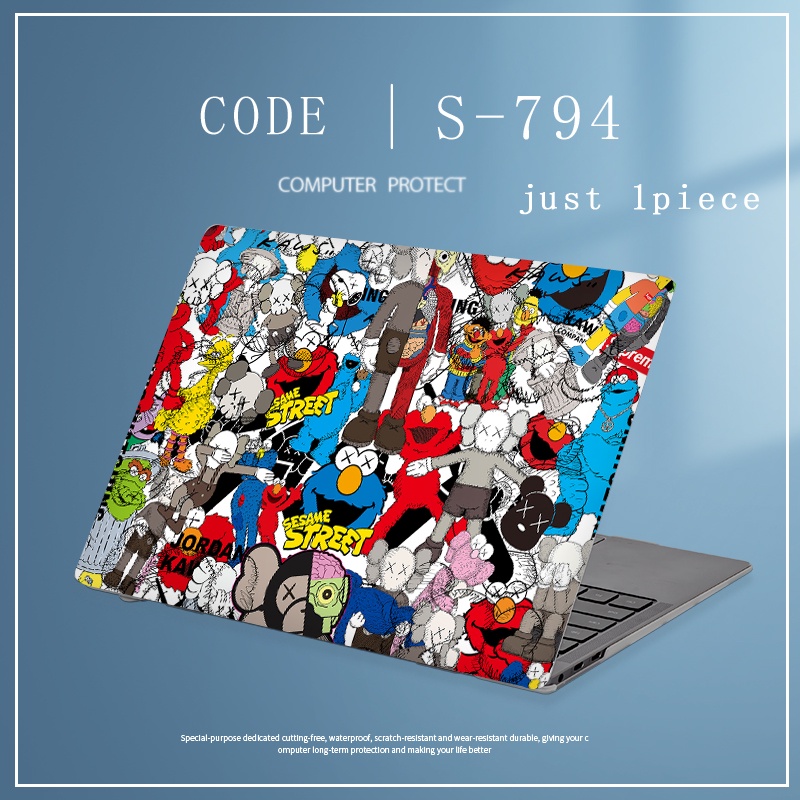 1pc Universal Bebas Potong COD Menyesuaikan 12 13 14 15.6 Inch Cover Laptop Stiker Skin Untuk Lenovo S435 S436 S500 U31-70 U330 U41-70Quote Kata Kata Kata Terkenal Lembaran Decals