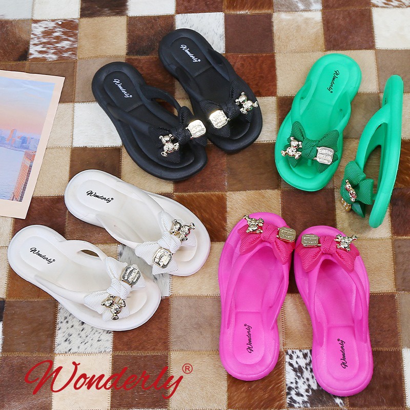 SENDAL JEPIT JELLY PITA KOREAN STYLE WONDERLY 0309-WL1