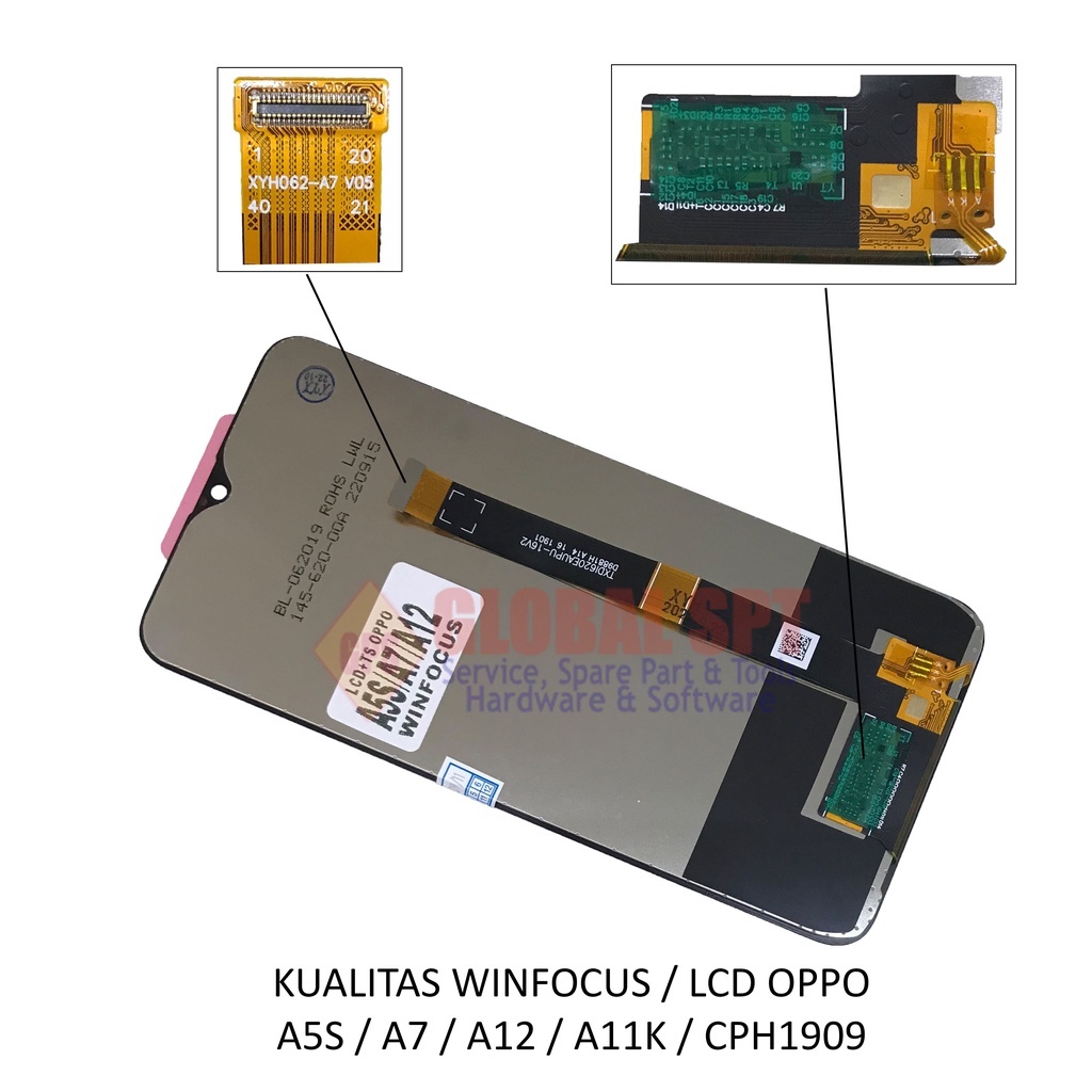 KUALITAS WINFOCUS / LCD TOUCHSCREEN OPPO A5S / A7 / A12 / A11K / CPH1909