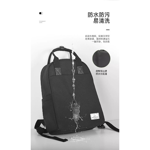 WIWU Ora Backpack - Tas Ransel Unisex Kapasitas Besar Tahan Air