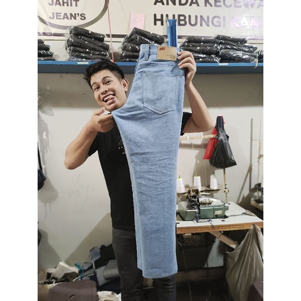 BIG SIZE ✅UKURAN JUMBO ✅ shoft jeans