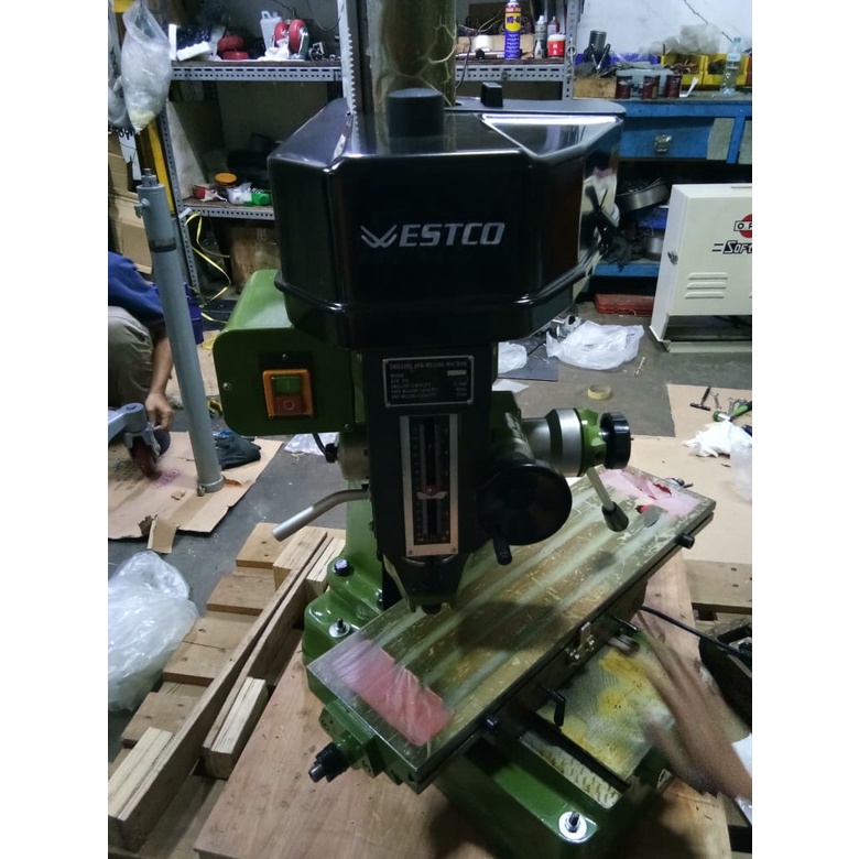 Bor Fries Drilling Milling ZX7032 32MM Westco Terbaik 1 Dan 3 Phase