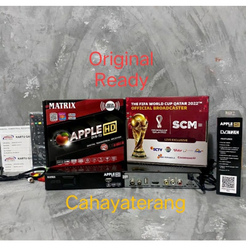 Set Top Box Penerima Siaran TV Digital + Smart Chip +HDMI USB ( WIFI)