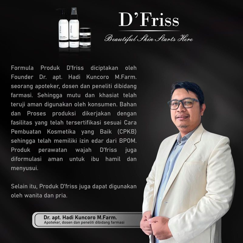 D'FRISS SKINCARE ORIGINAL 100%