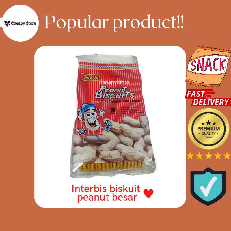 

Interbis Peanut Crackers 275gr