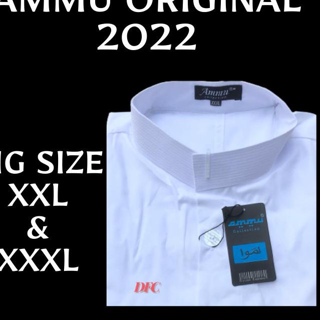 Baju Koko Ammu Collection Baju Koko Muslim Baju Koko Pria - Merah Maroon, XXL