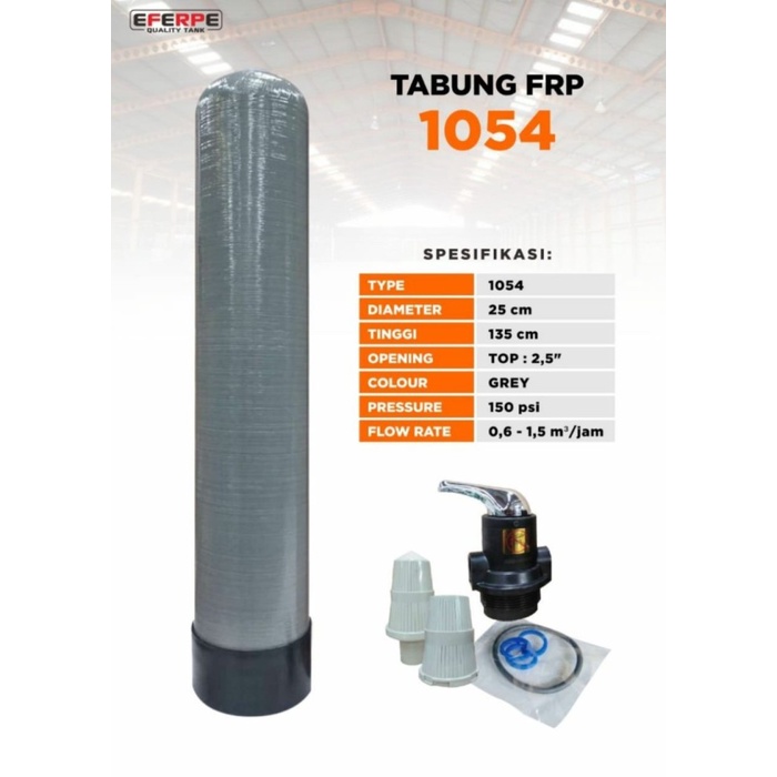 FRP TANK 1054 / TABUNG MEDIA 1054 / TABUNG FILTER 1054