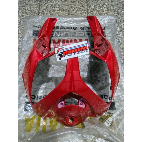 Tameng depan Nouvo z merah cabe original yamaha