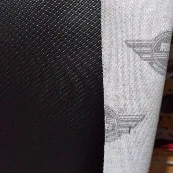 Kulit Jok Karbon MBtech Sarung Jok Motor Beat Mio Vario Vega Jupiter - Karbon Hitam