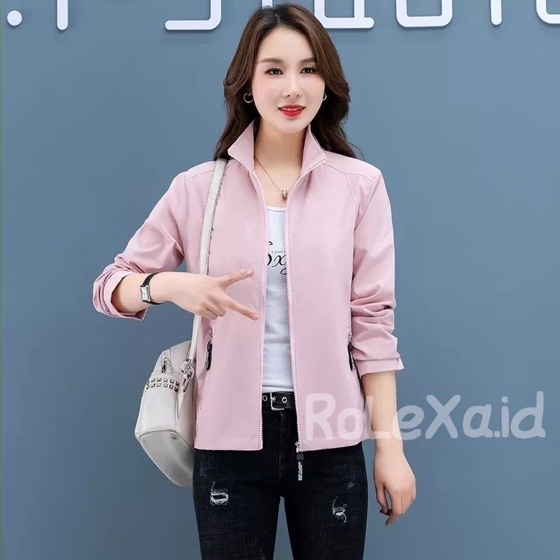 jaket wanita kekinian korean style