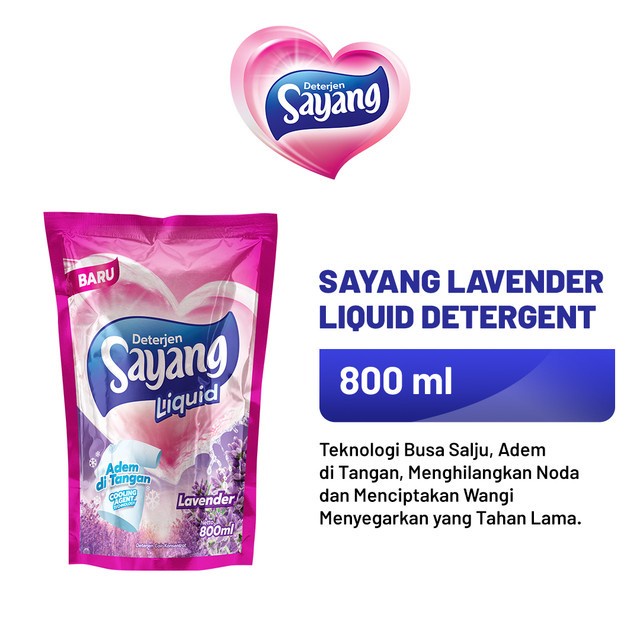 Sayang Liquid Deterjen Cair 800ml