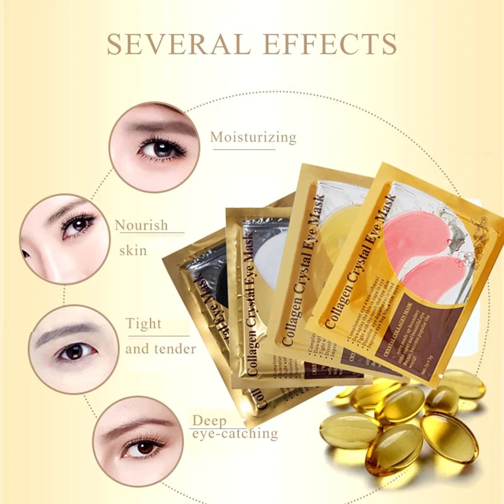 Masker Mata Emas Kolagen / Gold Collagen Crystal Eye Mask - MIKHAMART