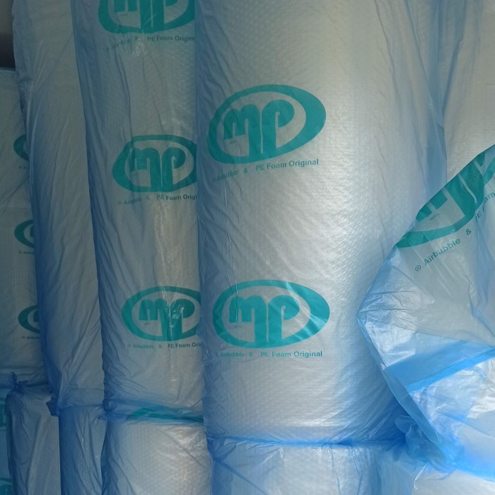 Bubble Buble Wrap Mulia Pack 125Cm X 50M Bening Dan Hitam