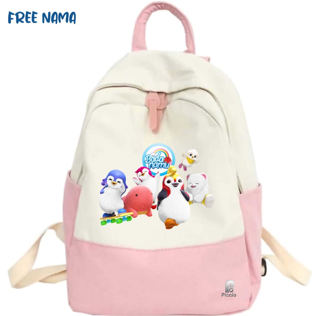TAS SEKOLAH BACKPACK ANAK SD CUSTOM KARAKTER BADANAMU