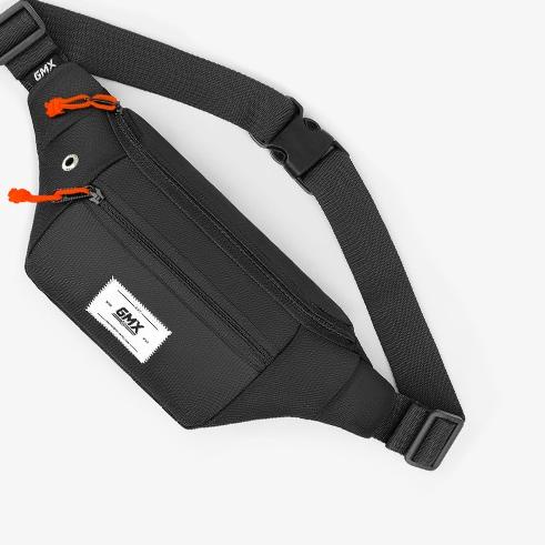 Geoff Max Official - Gertrud Black | Sling Bags | Tas pria