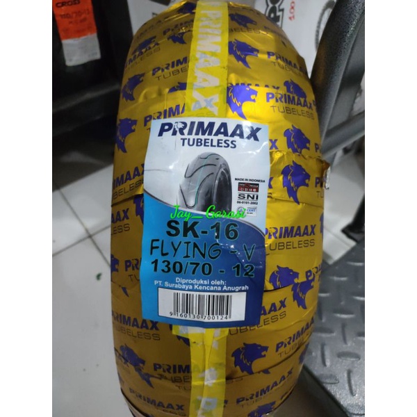 Ban Primaax SK-16 Flying V ukuran 130/70-12