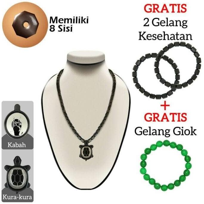 Ginsamyong titanium - dark brown kura-kura // asli bersertifikat