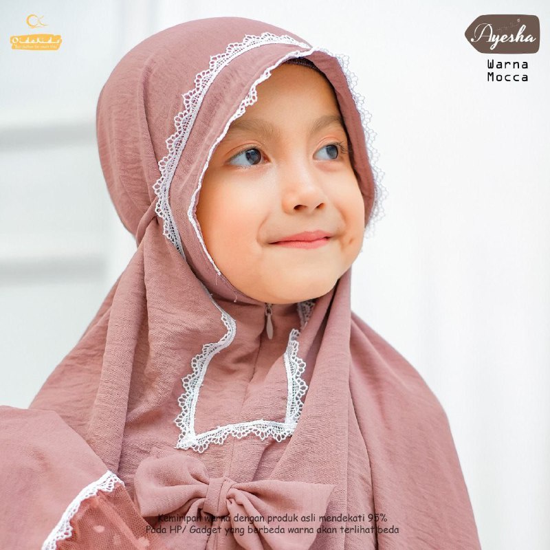 MUKENA COUPLE AYESHA OIDOKIDS|MUKENA MURAH IBU DAN ANAK|MUKENA MURAH