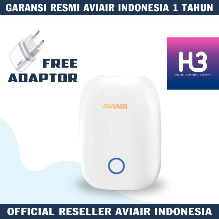 NEW Aviair Travo Pur Mini Q AVP 858 RQ Personal Air Purifier - Pearl White
