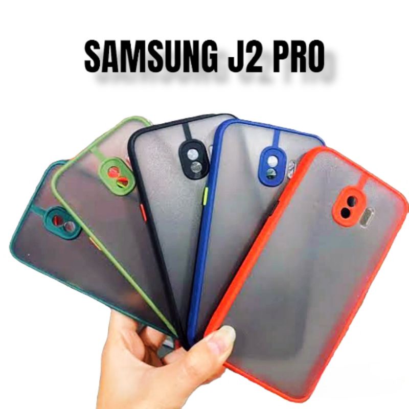 Case Samsung J2 Pro J7 Pro  Matte Lens Protection Full Colour